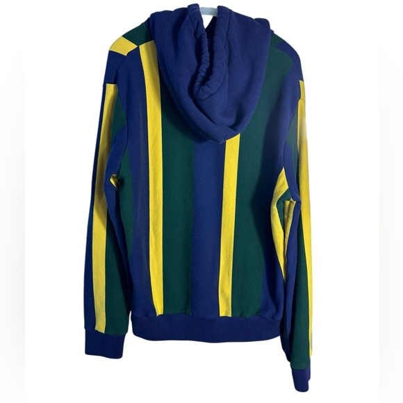 Polo Ralph Lauren Crest Striped Fleece Pullover Hoodie - Picture 4 of 8
